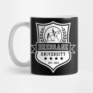 Dressage University 2023 white design Mug